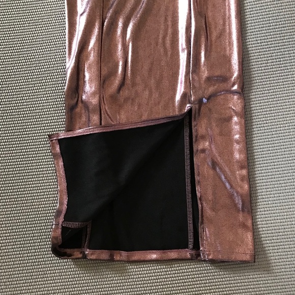 NWT Metallic Dress - Picture 9 of 11